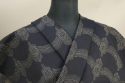 Kimono Factory nono 木綿着物 GRITTER （グリッター） ゲート　黒