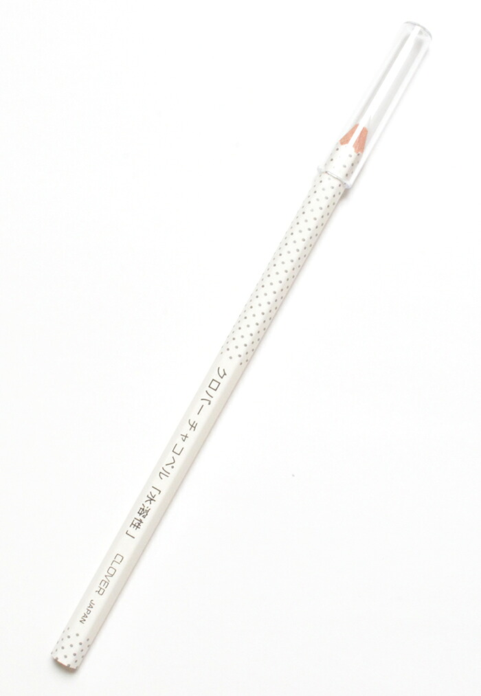 クロバー　チャコペル　水溶性　白（ホワイト）　【チャコペン】【手芸用品】【ソーイング】【和裁】　【日本製】