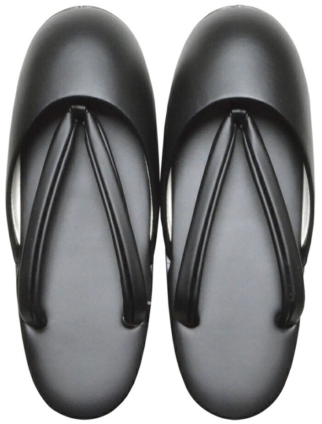 防寒草履　黒（マット）　Ｍ（２３，５ｃｍ）・Ｌ（２４，５ｃｍ）サイズ　【防寒用】【雪用】【レディース】　【ブラックフォーマル】【弔事】【仏事】