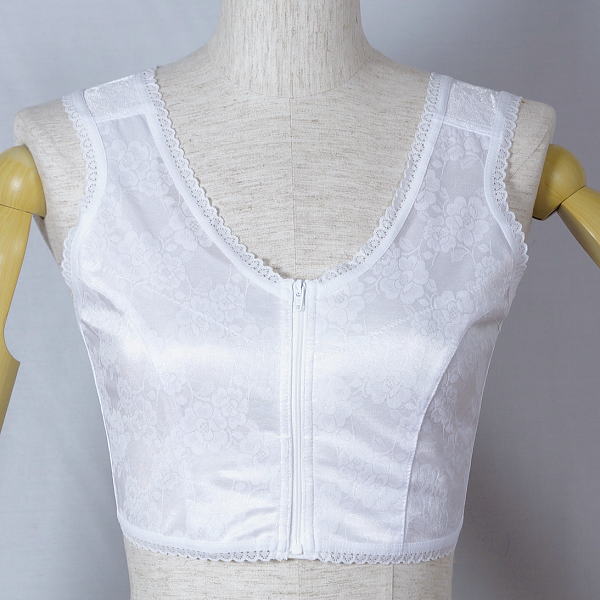 【新品】和装ブラジャー　フロントファスナー/