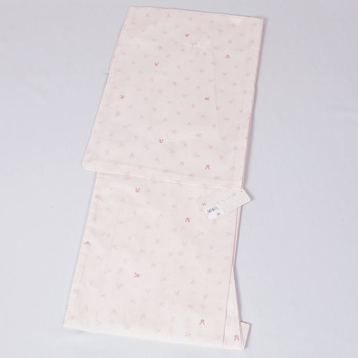 【新品】夏物　絽　プレタ小紋　M/Lサイズ　（12）うさぎ模様