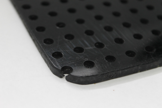 特注】セパレーター60用 5mm厚（不透明黒）【30cm四方】クリップ2個付