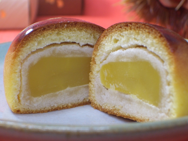 秋の味覚】 栗まんじゅう