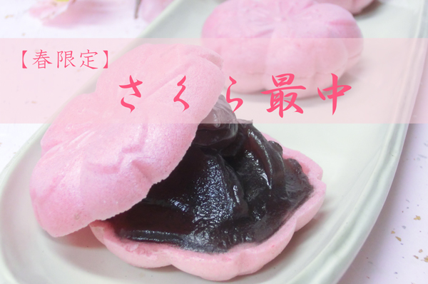 バレンタイン和菓子】かわいい桜型のさくら最中 5ヶ入