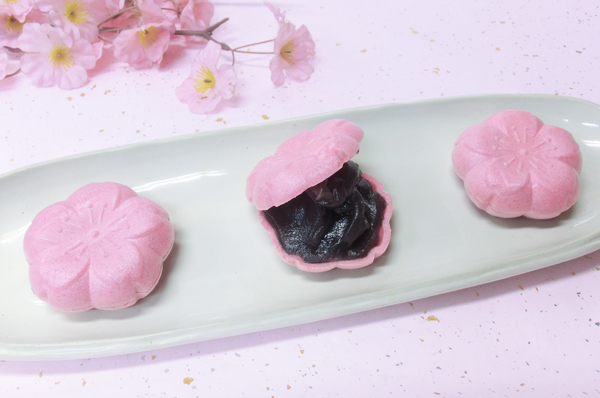 バレンタイン和菓子】かわいい桜型のさくら最中 5ヶ入