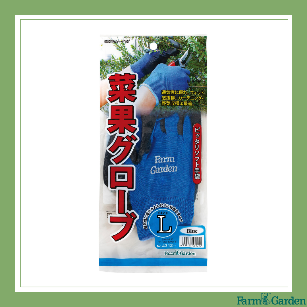 菜果グローブ(ブルー)L 「4312-L」