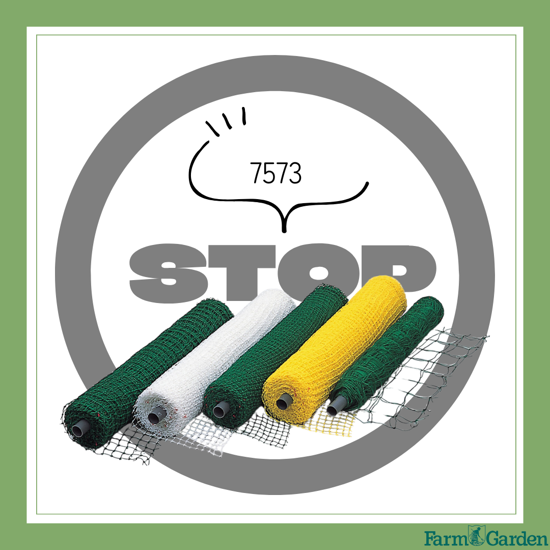 ※廃番※　有結ロール巻ネット(白)25mm＜1mX30m＞「7573-30」