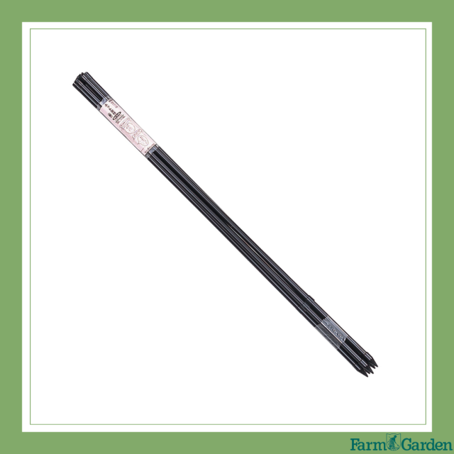 ネット支柱(黒)高さ1m用＜5本パック＞「7474」