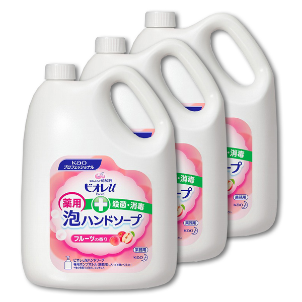 ビオレu泡ハンドソープ4L フルーツ
