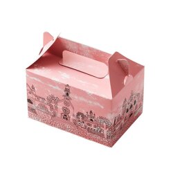 【ケーキ・洋菓子などに】スイーツケース　2号イラスト（500個入）