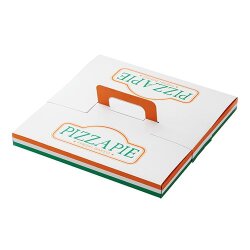 【持ち手付きピザ箱】紙箱 ピザ１２インチ（200個入）