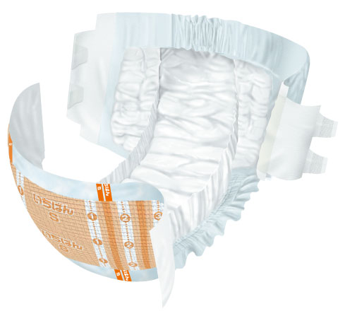 【新品未使用】エルモア 幅広簡単テープ止め 大人用おむつ 22枚入り 旧パッケージ【大人用おむつ/テープ止め】アスクル×エルモアいちばん