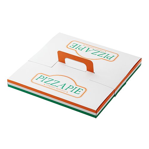 【持ち手付きピザ箱】紙箱 ピザ１２インチ（200個入）