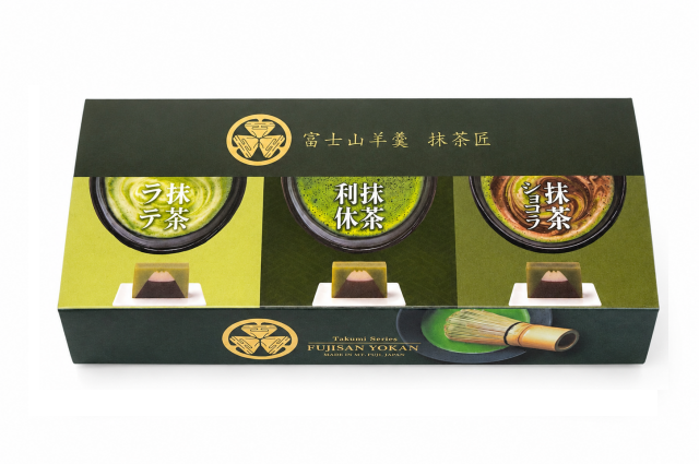 富士山羊羹　抹茶匠小箱セット