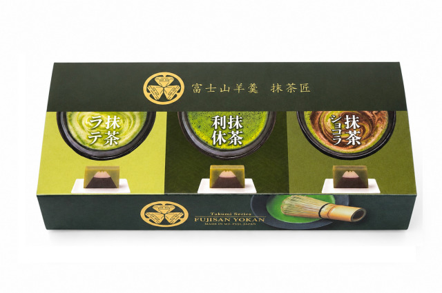 富士山羊羹　抹茶匠小箱セット