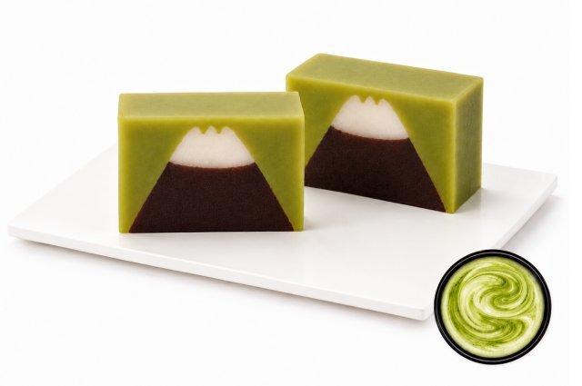 富士山羊羹　抹茶匠（抹茶ラテ）