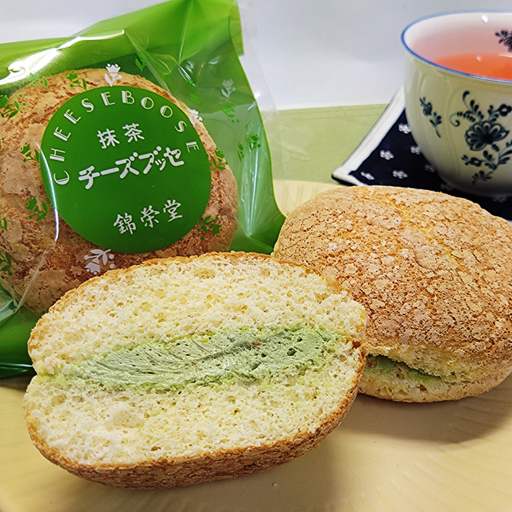 抹茶 チーズブッセ