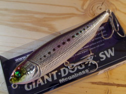 メガバス ジャイアントドッグエックスSW 98mm/16.5g 【シーバス