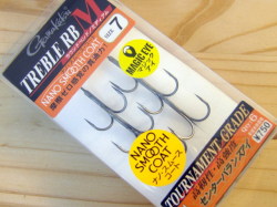 がまかつ　トレブルフックミディアム　ナノ