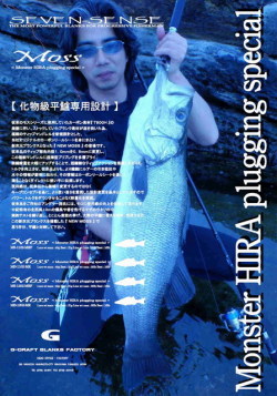 GCRAFT　SEVEN-SENSE　MONSTER HIRA PLUGGING SPECIAL