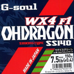 YGKよつあみ　G-SOUL OHDRAGON（オードラゴン） WX4F1 SS140 150m