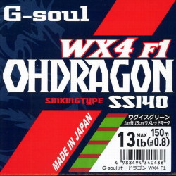 YGKよつあみ　G-SOUL OHDRAGON（オードラゴン） WX4F1 SS140 150m
