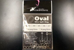 オーバルスプリットリング