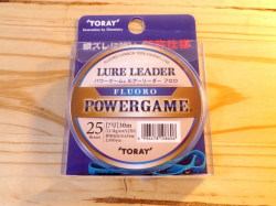 東レ パワーゲーム ルアーリーダー16LB（4号） 30m【シーバスルアー