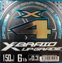 YGKよつあみ エックスブレイド アップグレードX4 0.4号 150m (X-BRAID