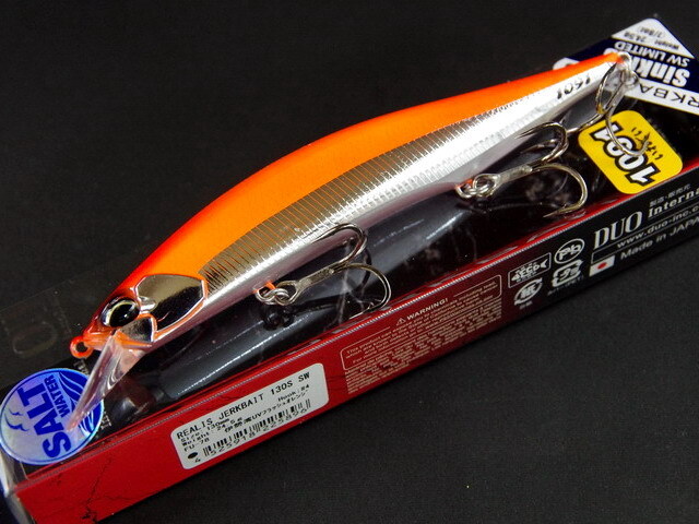 デュオ レアリス ジャークベイト130S SW 130mm/24.5g 1091 【シーバス
