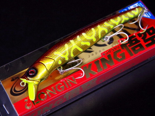 ロンジン（LONGIN） キング悟空127F（固定重心） 127mm/17g 【シーバス