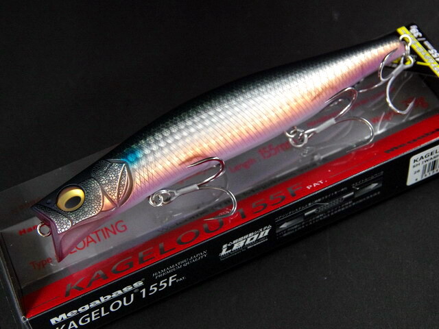 メガバス(Megabass) カゲロウ 155F（KAGELOU 155F） 【シーバスルアー 