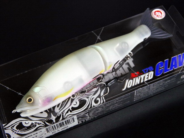 ガンクラフト　ジョインテッドクロー　178F　おすずホワイトタイガー　新品未使用 ガンクラフト GAN CRAFT 限定色 おすずタイガー ジョインテッド