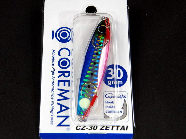 【超激レア】亜種付きWTM 1+2弾コンプ コアマン CZ-30 ゼッタイオンフック (CZ-30 ZETTAI on HOOK) 70mm/30g
