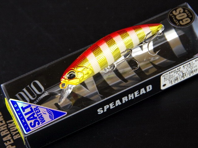 スピアヘッド　リュウキ　10個セット デュオ スピアヘッド リュウキ 60S SW 限定カラー 【シーバス