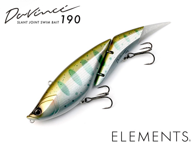 ELEMENTS Davinci190 (エレメンツ ダヴィンチ190) 【シーバスルアー