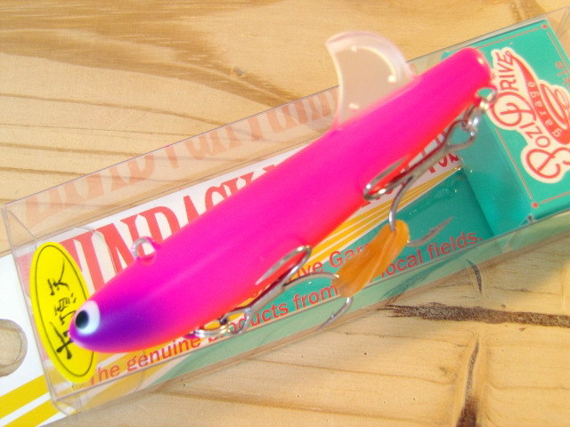 ポジドライブガレージ フィンバックミノー75S 有頂天カラー 【シーバス