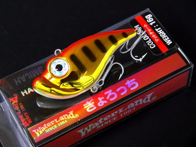 ぎっちょ ウォーターランド（WaterLand） ぎょろっち 70mm/16g 【シーバスルアー