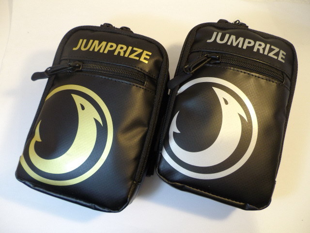 ジャンプライズ ポーチ 未使用 ジャンプライズ JUMPRIZE スマートポーチ ブラック＊ホワイト
