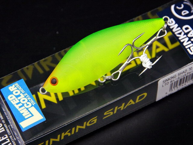 タックルハウス（TACKLE HOUSE） シンキングシャッド70 LTD 70mm/13g