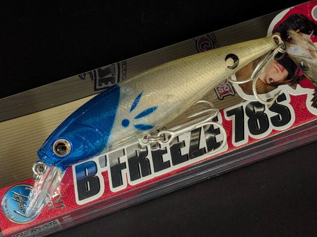 ラッキークラフト（LUCKY CRAFT） ビーフリーズ 78S 78mm/10.2g あかね