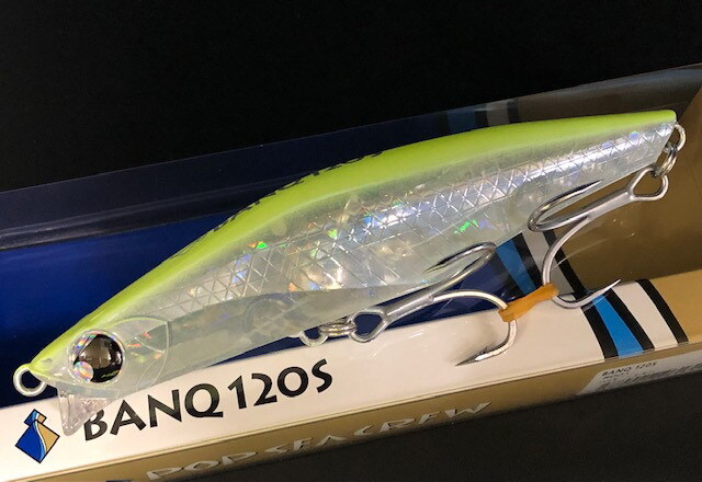 POPSEACREW バンク120S 120mm/46g (BANQ120S)【シーバスルアー専門店 