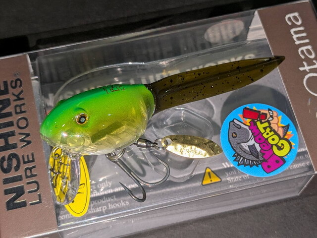 BreamGOAT×ニシネルアーワークス（NISHINE LURE WORKS） BQオタマ 87mm