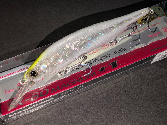メガバス（Megabass） X-80マグナム+1 115mm/18g 2026SP-C 極上
