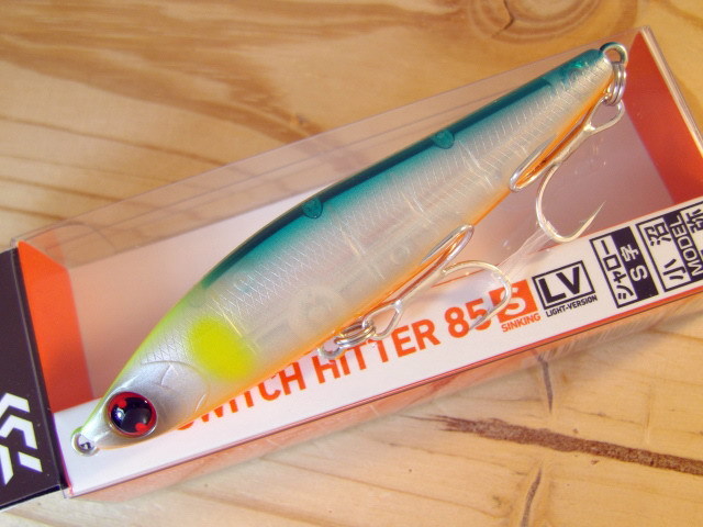 あや　ダイワ　スイッチヒッター　85S 20g 一番下のみLVで13g Amazon | ダイワ(DAIWA) モアザン スイッチヒッター 85S 85mm