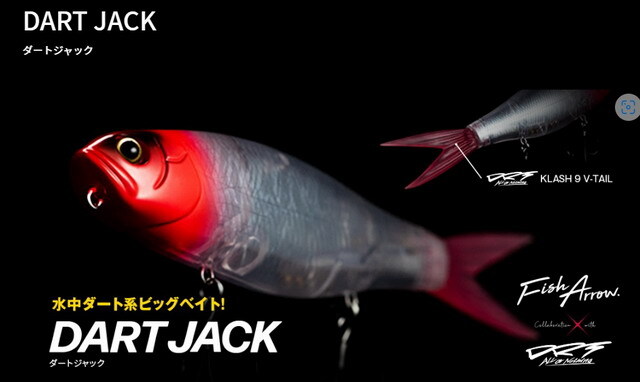 フィッシュアロー×DRT ダートジャック 220mm/77g 【シーバスルアー専門 