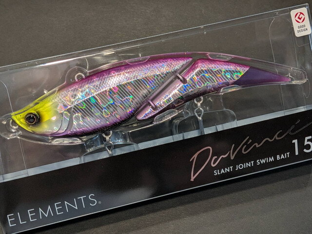 エレメンツ ダヴィンチ150FW 150mm/約35g (ELEMENTS Davinci150FW