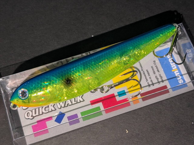 サムルアーズ（SUMLURES） ファットサム クイックウォーカー 98mm/13g
