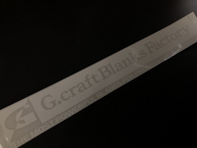 G-CRAFT（Gクラフト） GCS-001WH［320x45］カッティングステッカー