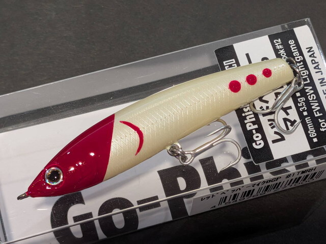 tappyshape サンディエゴフィッシュ　5.10 東京　一宮　手渡し限定 ゴーフィッシュ（Go-Phish）×ティムコ（TIEMCO） レッドペッパー